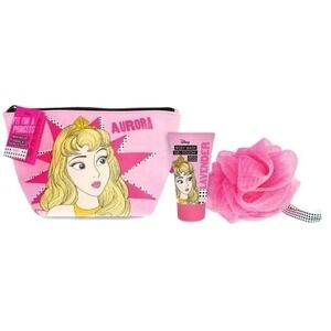 NEW Disney Mad Beauty Princess Aurora Cosmetic Bag Set